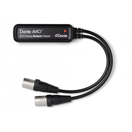 Adaptor iesire analog cu 2 canale  pentru interfata Dante Avio ADP-DAO-0X2