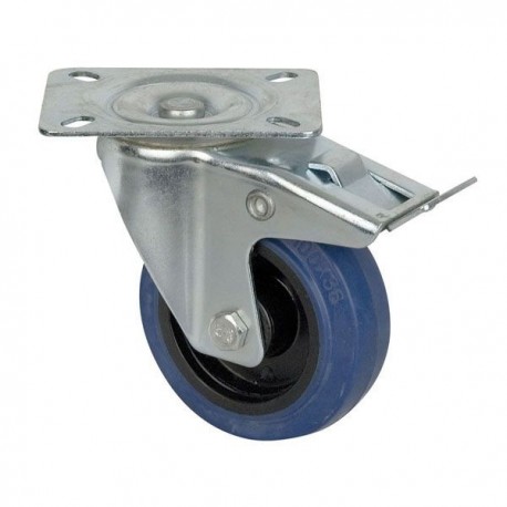 Roata cu blocare DAP Audio Blue Wheel, 100 mm D8002