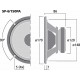 Difuzor medii Monacor SP-6/150PA