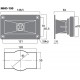 Tweeter tip horn Monacor MHD-190