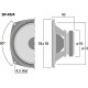 Difuzor bass-medii Monacor SP-45/4