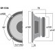 Difuzor universal Monacor SP-17/4