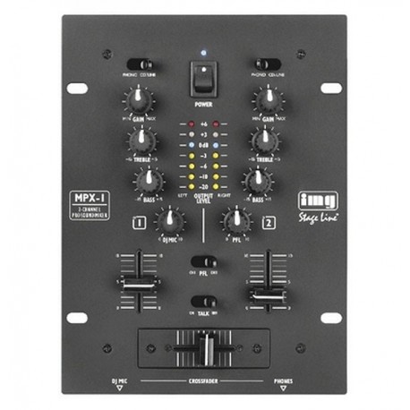 Mixer Dj stereo Stage Line MPX-1/BK