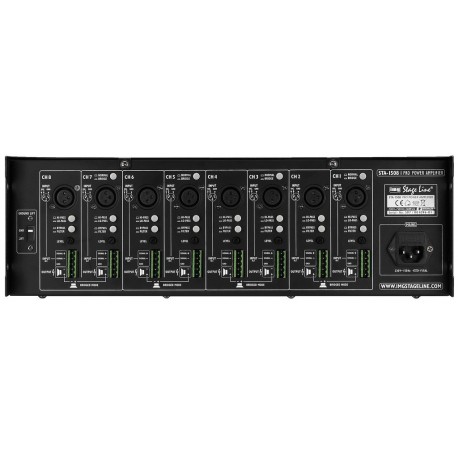 Amplificator 8 canale Stage Line STA-1508