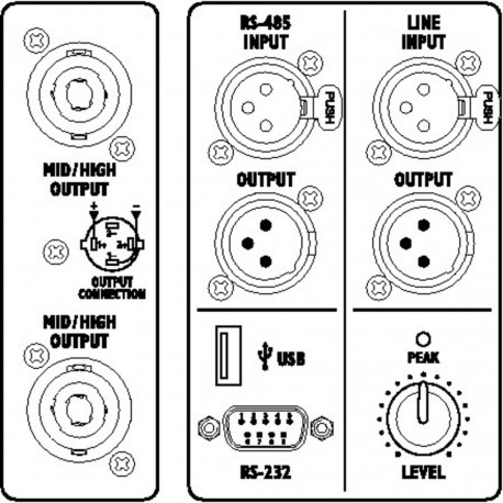 Sistem line array Stage Line L-RAY/1000