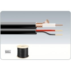 Cablu video combinat Monacor VSC-502/SW