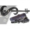 Vioara electrica 4/4, negru metalic, EVN-4/4 MBK Stagg
