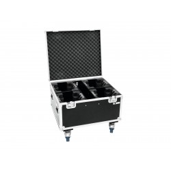 Flightcase 4x TMH FE-600 with wheels Roadinger 31005087