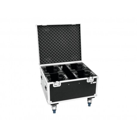 Flightcase 4x TMH FE-600 with wheels Roadinger 31005087