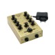 Mini-mixer DJ cu 2 canale, auriu, Omnitronic GNOME-202 Gold