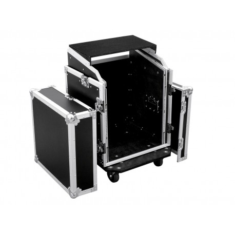 Flightcase Roadinger Special Combo Case LS5 Laptop Desk, 12U