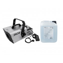 Set masina de zapada + 5l lichid Eurolite Set Snow 6001 Snow machine + Snow fluid 5l