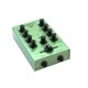 Mini-mixer DJ cu 2 canale, verde, Omnitronic GNOME-202 Green