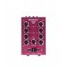 Mini-mixer DJ cu 2 canale, roz, Omnitronic GNOME-202 Pink