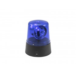 Girofar Eurolite LED Mini Police Beacon blue USB/Battery