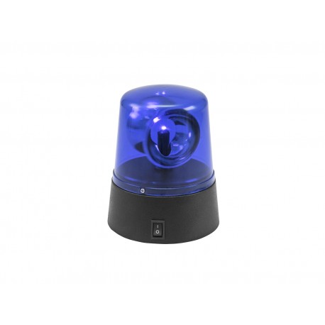 Girofar Eurolite LED Mini Police Beacon blue USB/Battery