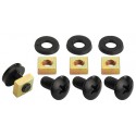 Set suruburi pentru rack Monacor MZF-8646