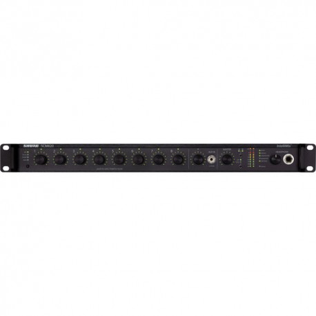 Mixer automat cu 8 canale pentru microfoane Shure SCM820 