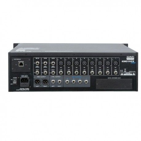 Mixer digital cu 14 canale si DSP DAP Audio GIG-143 TAB