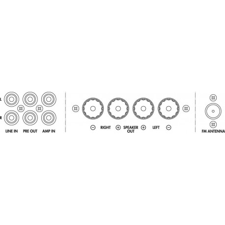 Amplificator stereo Monacor SA-130DMP