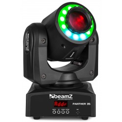  Moving Head Spot LED cu inel LED BeamZ Panther35 