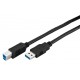 Cablu USB 3.0, AB, 3m Monacior USB-303AB