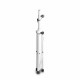 Stativ de boxa din aluminiu, alb, Gravity SP 5211 W