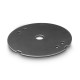 Stand alb de boxe cu baza rotunda, Gravity SSP WB SET 1 W