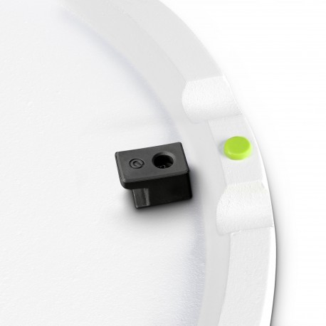 Stand alb de boxe cu baza rotunda, Gravity SSP WB SET 1 W