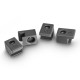 Stand alb de boxe cu baza rotunda, Gravity SSP WB SET 1 W