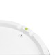 Baza rotunda alba pentru distantiere M20, Gravity WB 123 W