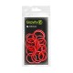 Set 20 inele rosii, Gravity RP 5555 RED 1