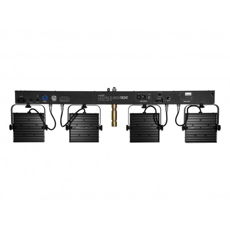 Bara cu 4 proiectoare RGB+WW, telecomanda IR si geanta transport, EUROLITE LED KLS-902 Next Compact Light Set (42109860)