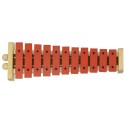 Glockenspiel diatonic rosu, gama "c-f" , GEWA G11R (847.005)
