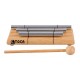 Percutie Tone Bars cu 3 tuburi si maleta, TOCA T-TONE3