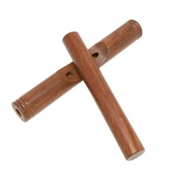 Pereche de clave din lemn nahar, model african, GEWA 827.317