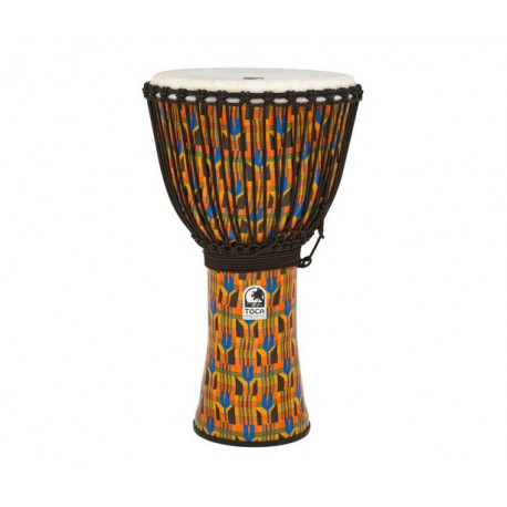 Djembe 14" + husa Kente Cloth, TOCA SFDJ-14K