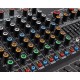 Mixer amplificat 8 canale cu USB si BT, 2x350W RMS Power Dynamic PDM-S804A