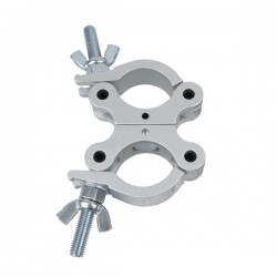 Clema de prindere 50mm, argintie Showtec Swivel Coupler 300kg