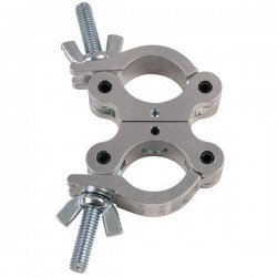Clema de prindere 50mm, argintie Showtec 50 mm Compact Swivel Coupler