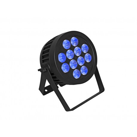 Proiector LED de exterior (IP65), Eurolite LED IP PAR 12x8W QCL Spot