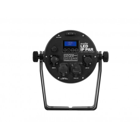 Proiector LED de exterior (IP65), Eurolite LED IP PAR 7x8W QCL spot