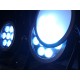Proiector LED de exterior (IP65), Eurolite LED IP PAR 7x8W QCL spot