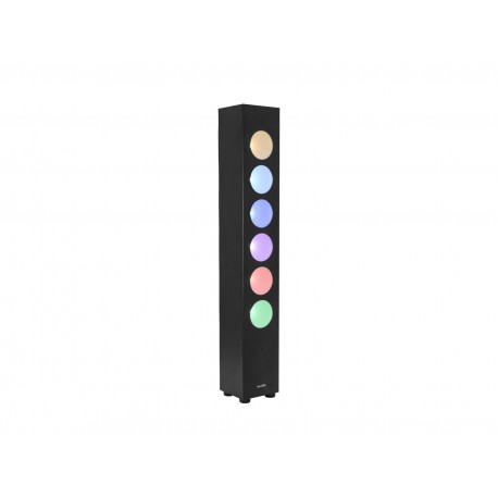 Coloana de lumini cu LED, RGB + IR, Eurolite LED CBT-6 COB TCL Tower
