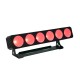 Bara de lumini RGB cu LED si telecomanda IR, Eurolite LED CBB-6 COB RGB Bar