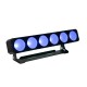 Bara de lumini RGB cu LED si telecomanda IR, Eurolite LED CBB-6 COB RGB Bar