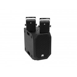 Set subwoofer activ + 2 topuri, Omnitronic Set BOB-10A bk + 2x BOB-4 bk