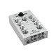 Mini-mixer DJ cu 2 canale, argintiu, Omnitronic GNOME-202 Silver