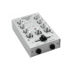 Mini-mixer DJ cu 2 canale, argintiu, Omnitronic GNOME-202 Silver