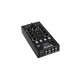 Mixer cu 2 canale, BT si USB player Omnitronic GNOME-202P Mini Mixer black